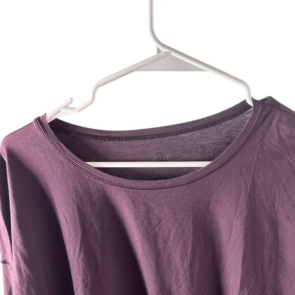 Lululemon To The Point Long Sleeve Top Black Cherry - Picture 2 of 4